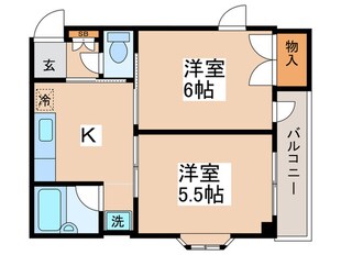 パステル千川の物件間取画像